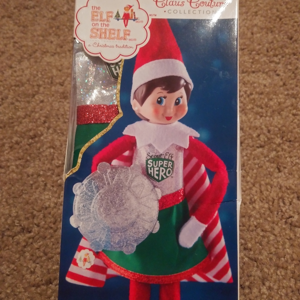 Elf on the Shelf Girls Superhero Outfit